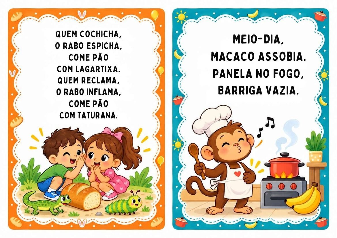 Parlendas para Imprimir ensino fundamental página 7